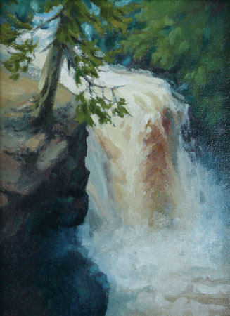 Cascade River Gorge - 12x9