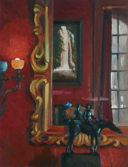 In the Parlor at Glensheen - 16x12