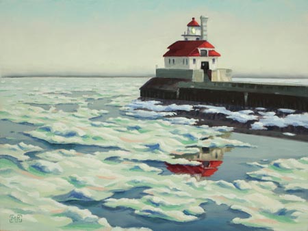 March Floe - 9x12