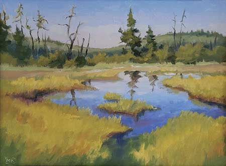 On the Border Route – 9x12