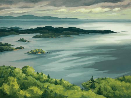 September Light Across The Susies- 12x16