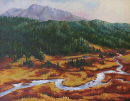 Serpentine Valley - 11x14