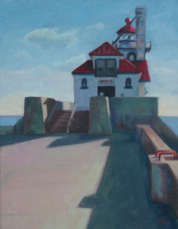 South Breakwater Outer Light - 14x11