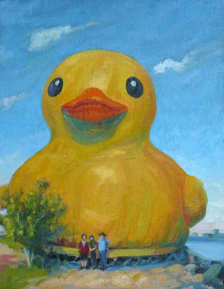 Twelve Ton Duck - 14x11